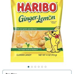 Lemon Ginger Gummy Candy