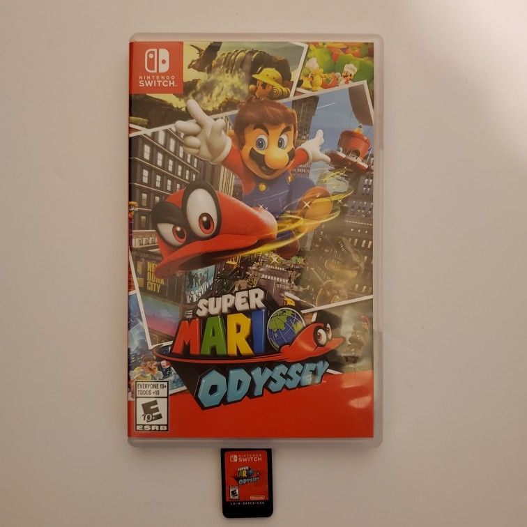 Nintendo Switch Super Mario Odyssey Complete in Box Like New Available Today