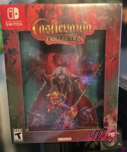 Castlevania Ultimate Collectors Edition Limited Run new have a rip in the star button