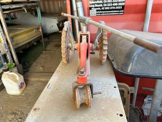 Antique garden tractor sprinkler Antique garden tractor sprinkler
