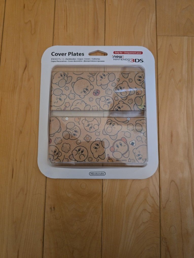 New Nintendo 3ds Cover Plate Kirby
