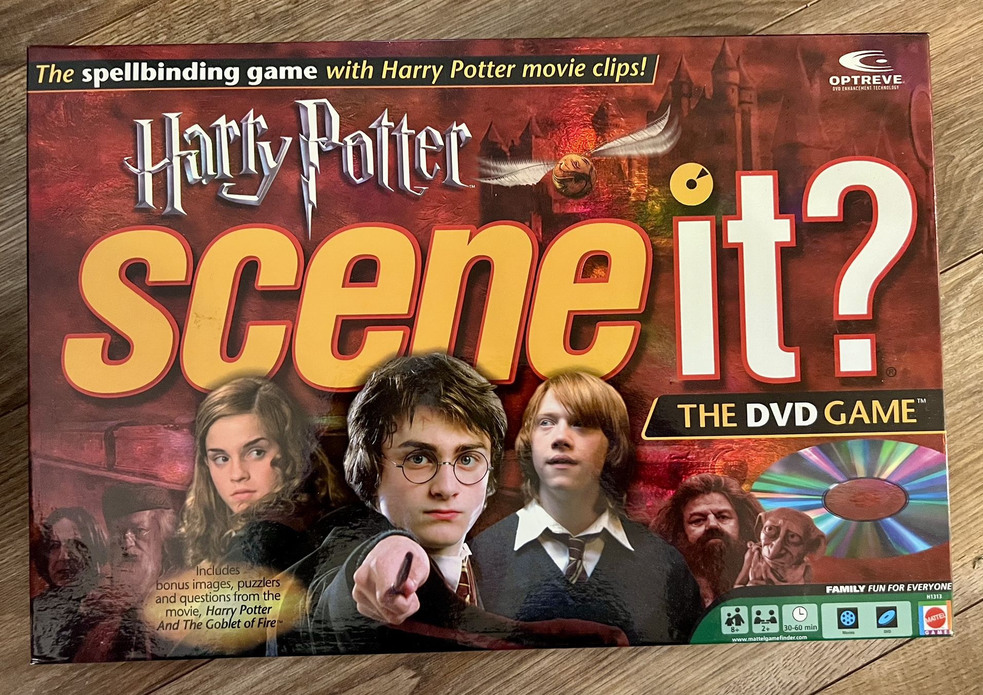 Harry Potter Scene It?  Boxed DVD Game 1st And 2nd Edition