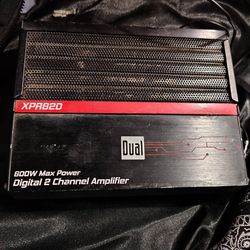 Dual Electronics XPR82D 600W Max 2-Channel Class D MOSFET Car Audio Amplifie