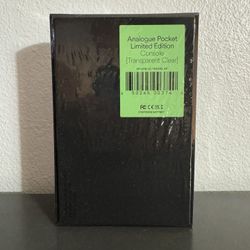Analogue Pocket Transparent Clear