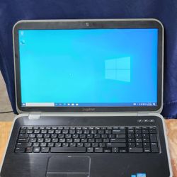 17"screen Dell Laptop Intel Core I5 Processor 12gb Ram Webcam Wifi HDMI Microsoft Office Installed 