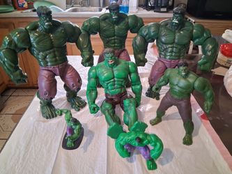 (Buy All) 7 Hulk Toys!