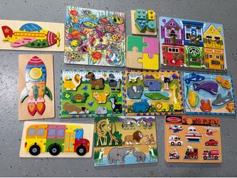 Lovevery, Melissa and Doug, and Montessori puzzles