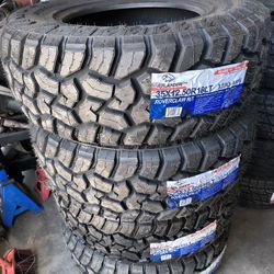 35/12.50/18 Atlander RT Tires Installed And Balanced/ Instaladas Y Balanceadas 