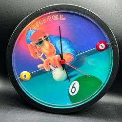 VTG 1993 Original "Joe Camel" Cigarette Wall Clock