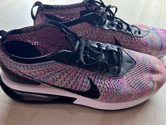 100887 Nike Air Zoom Mariah Flyknit Racer Multicolor 8 **USED**