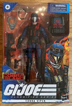 GI Joe Classified Cobra Island Viper New Sealed $28 Each