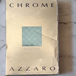 NEW & SEALED AZZARO CHROME LARGE  OVER 6 OZ. SPRAY 60$