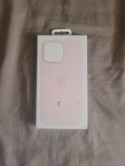 Apple iPhone 15 Silicone Case Pink Color