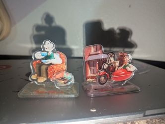 Wallace and Gromit Acrylic Stands