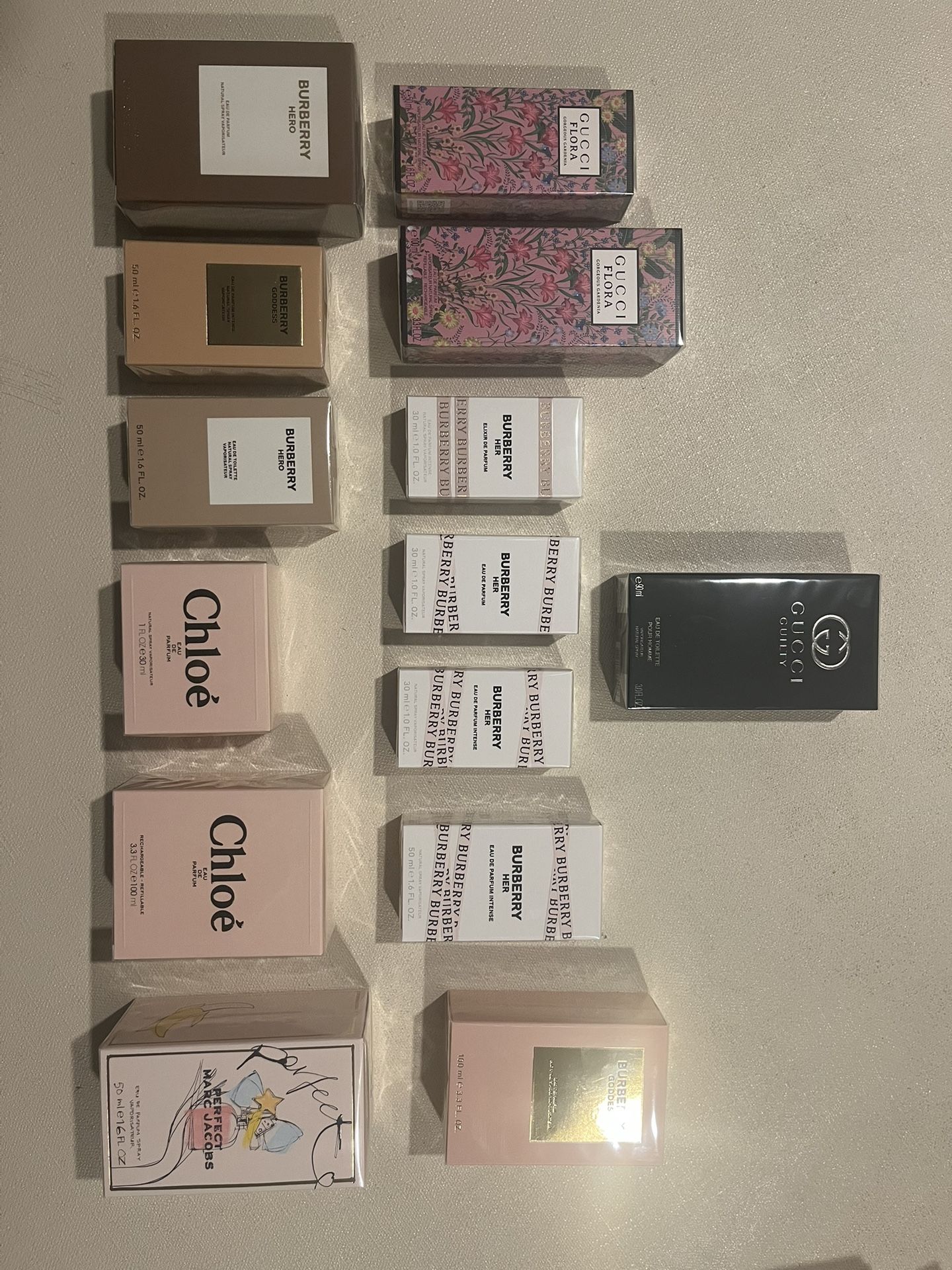 New Sealed Authentic Perfumes & Skin Care