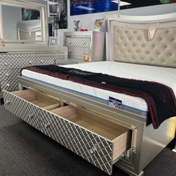 🤩🤩Bedroom Furniture Liquidation Sale This Weekend Only!! Queen 5pc Set $1999 🤩🤩