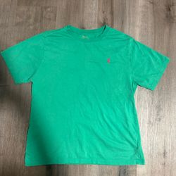 Ralph Lauren Green Polo Tshirt size l
