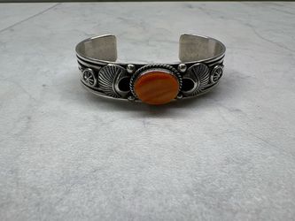 A. JAKE NAVAJO 925 Silver - Vintage Cuff Bracelet (PO1015105)