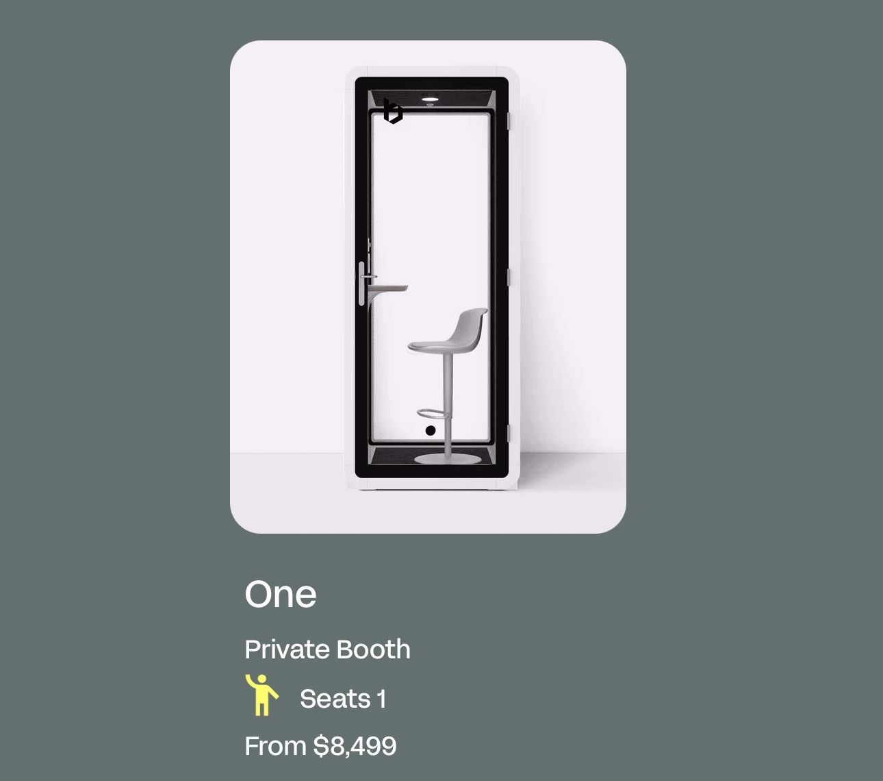 Soundproof Office Phone Booth - FOR SALE NOW!