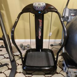2000W Whole Body Vibration Platform Exercise Machine with MP3 Player - 180 Speed Levels

