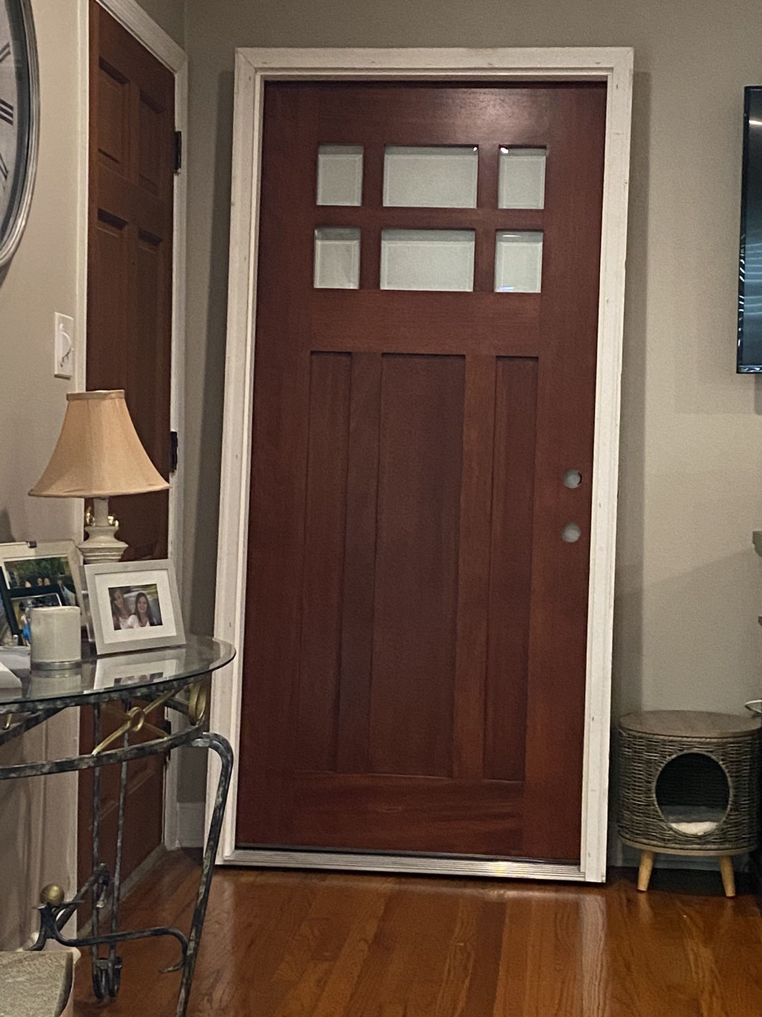 New Front Door. Never Used 36in Wood Door