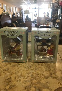 Cherished Teddies Christmas Ornaments, NIB, Sold Separately