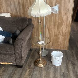 Vintage Clock Table