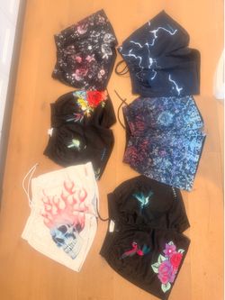 6 Pairs of Men’s Young LA brand reversible shorts