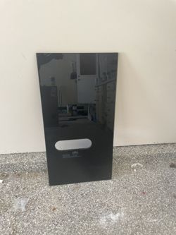 Black Glass Countertop for Vanity