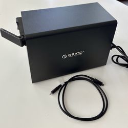 ORICO 5 Bay Hard Drive Enclosure Full Aluminum Type-C USB 3.1