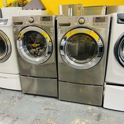 Lavadora Y Secadora De Gas A Pagos Flexibles 