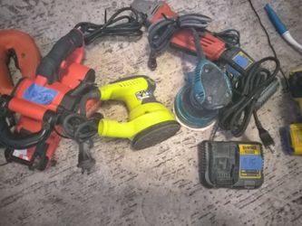 DEWALT AND MILWAUKEE TOOLS