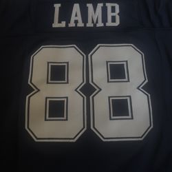 Lamb Cowboys Navy Men Youth Women Jersey
