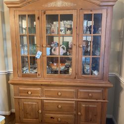 Fontana Hutch And Cabinet By Broyhill