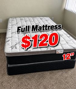 New full mattress only $120