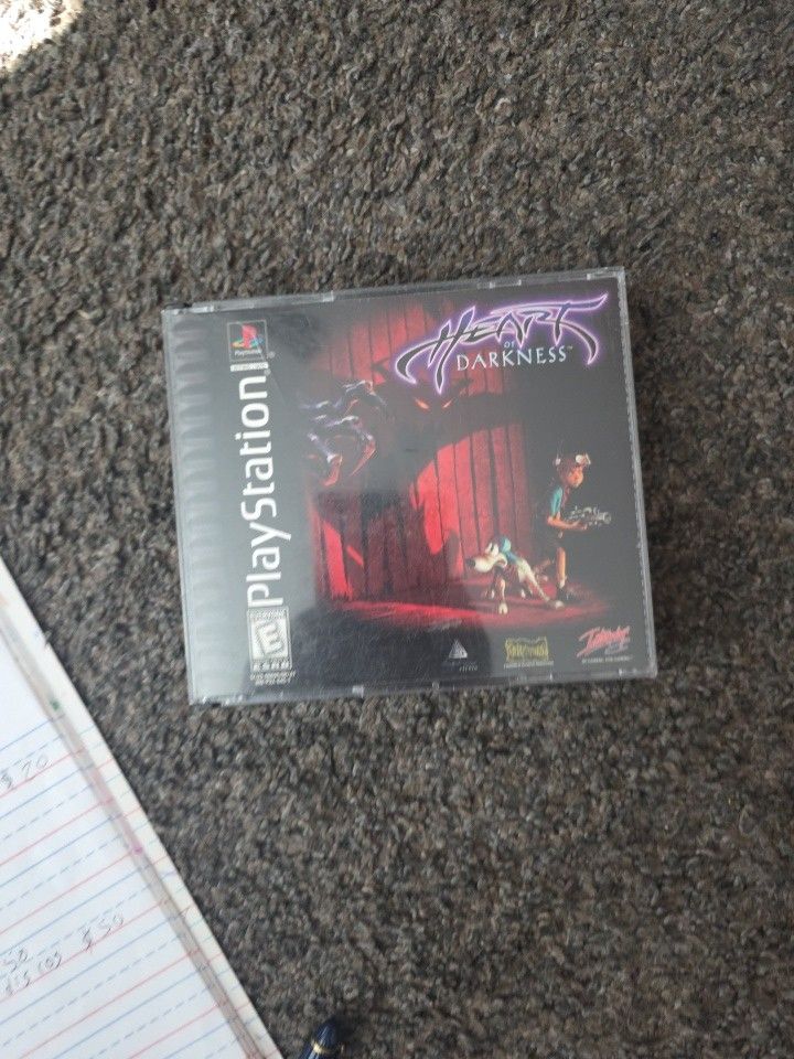 Ps1 Heart Of Darness $40 Firm