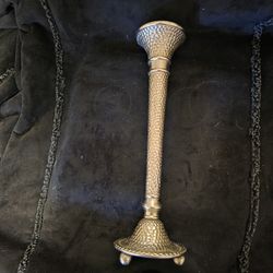 SOUTHERN LIVING CONROY Candle Stick, Hammered Brass