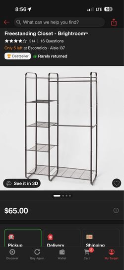 Freestanding Closet