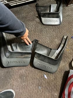 Honda crx rear mudflaps