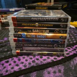 Ps3 Video Games (8) Lot