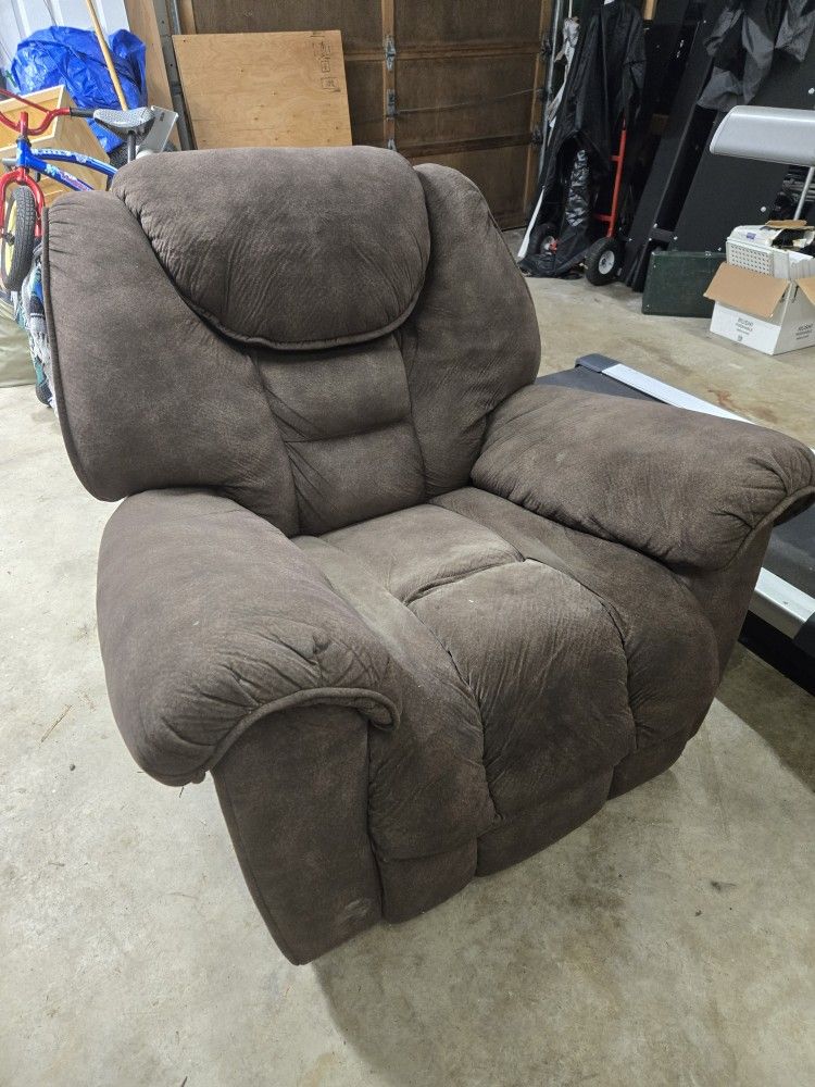 Overstuffed Recliner