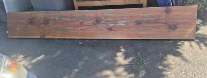 12 ft Douglas fir wood piece
