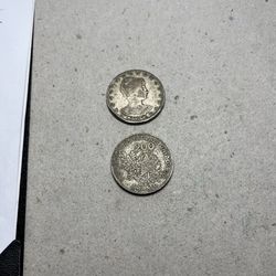 Republica Dos Estados Unidos 200 Reis Coins