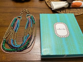 Stella & Dot Multi-Strand Beaded Necklace