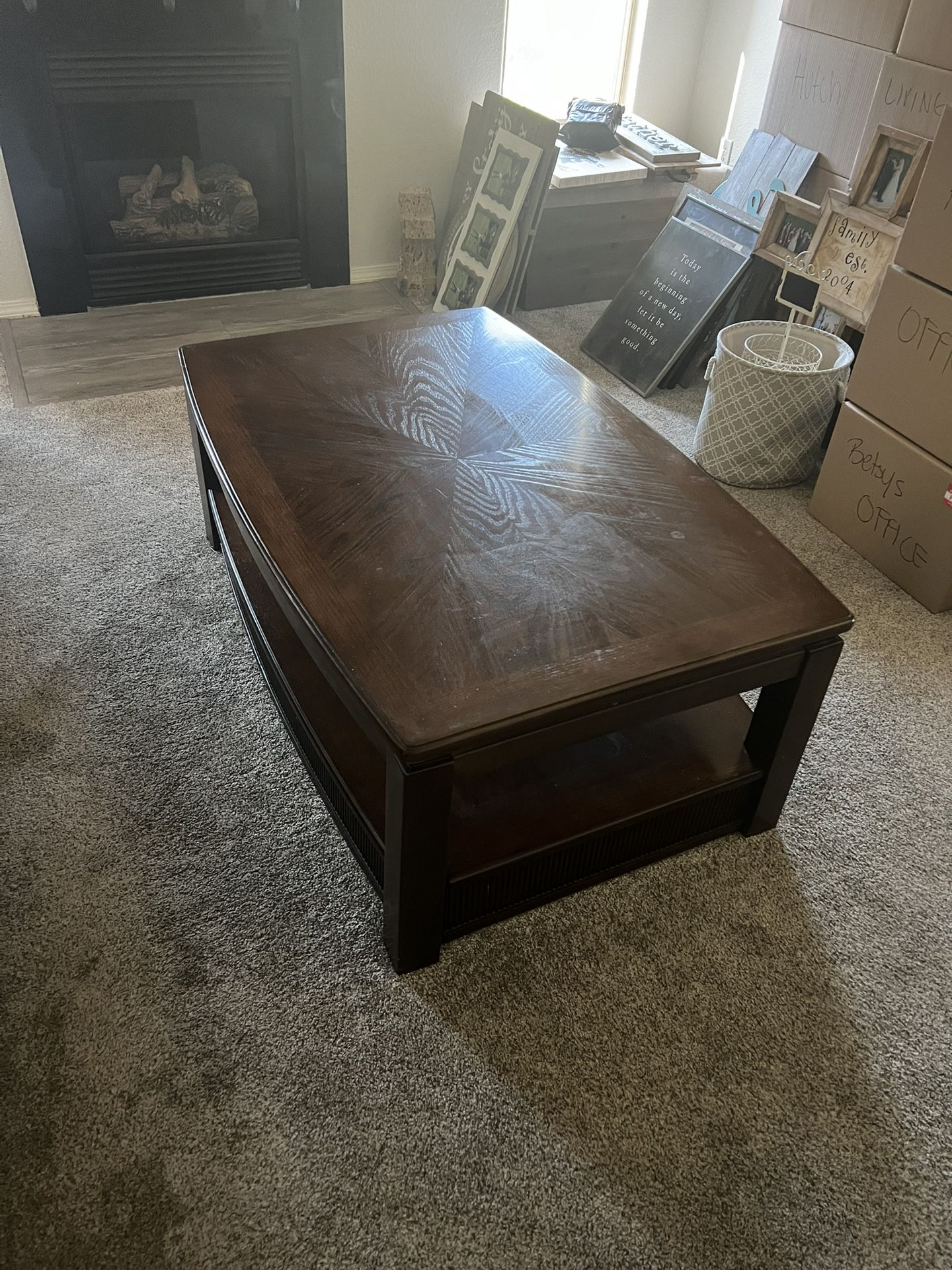 Coffee Table And Two End Tables