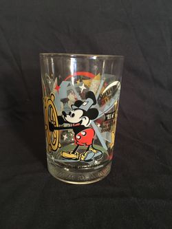 Disney collectors glass