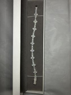 Cross Tennis Bracelet