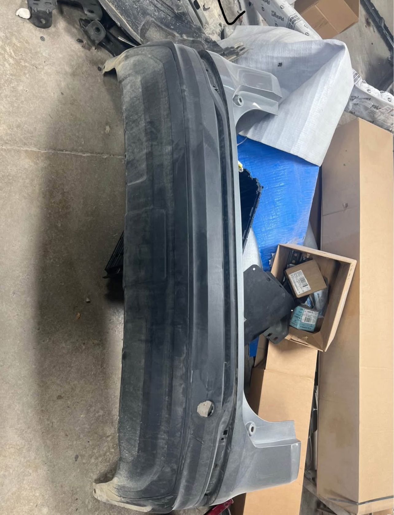 2023 GMC Terrain Rear Bumper Oem