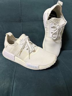 Adidas NMD R1 White Sneakers