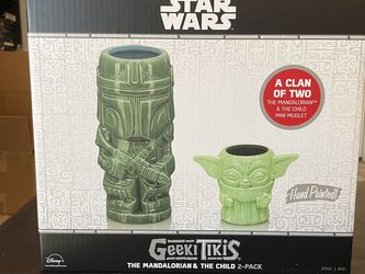 Star Wars Celebration 2020 Mandalorian Geeki Tikis set